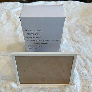 White Picture Frames (Set of 5)